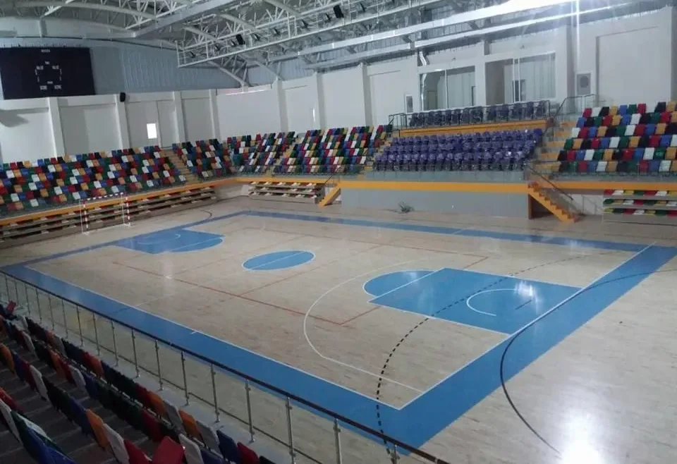 GSB Çankırı Spor Salonu, spor parke uygulaması