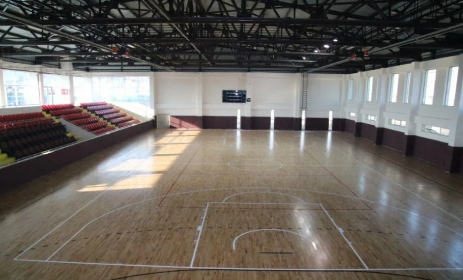 Şanlıurfa Büyükşehir Belediyesi Yenice Spor Salonu, spor parke uygulaması